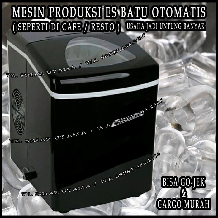 

MESIN PEMBUAT BIKIN ES BATU KRISTAL OTOMATIS SEPERTI DI CAFE TUBE CUBE