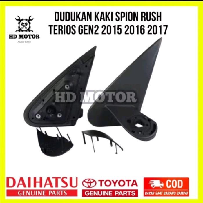 dudukan kaki spion Rush Terios gen 2 original 2015 2016 2017 kanan atau kiri Car - kanan sopir