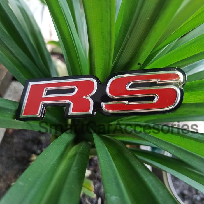 Logo emblem RS merah model ORIGINAL Honda Jazz Brio Mobilio