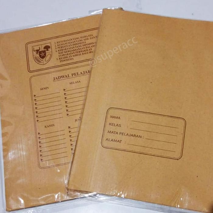

Sampul Buku Coklat Boxy Isi 20 Lembar – Sampul Buku Sekolah Tebal & Murah LLY
