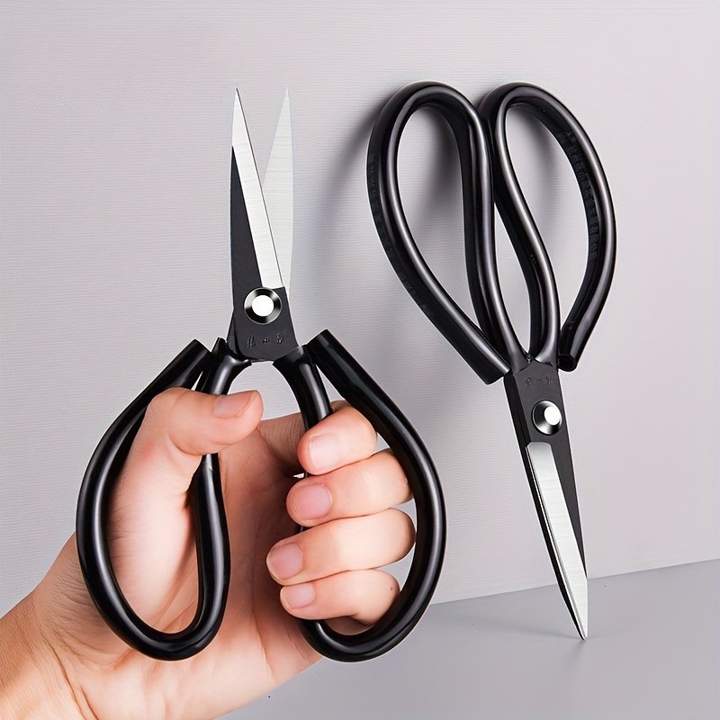 

1pc, Scissors Household Stainless Steel Clothing Industry Tailor Scissors Kit-en Big Scissors Pointed Scissors