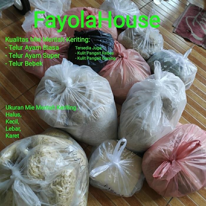 

Mie Mentah Hijau 168 Keriting Telur Ayam