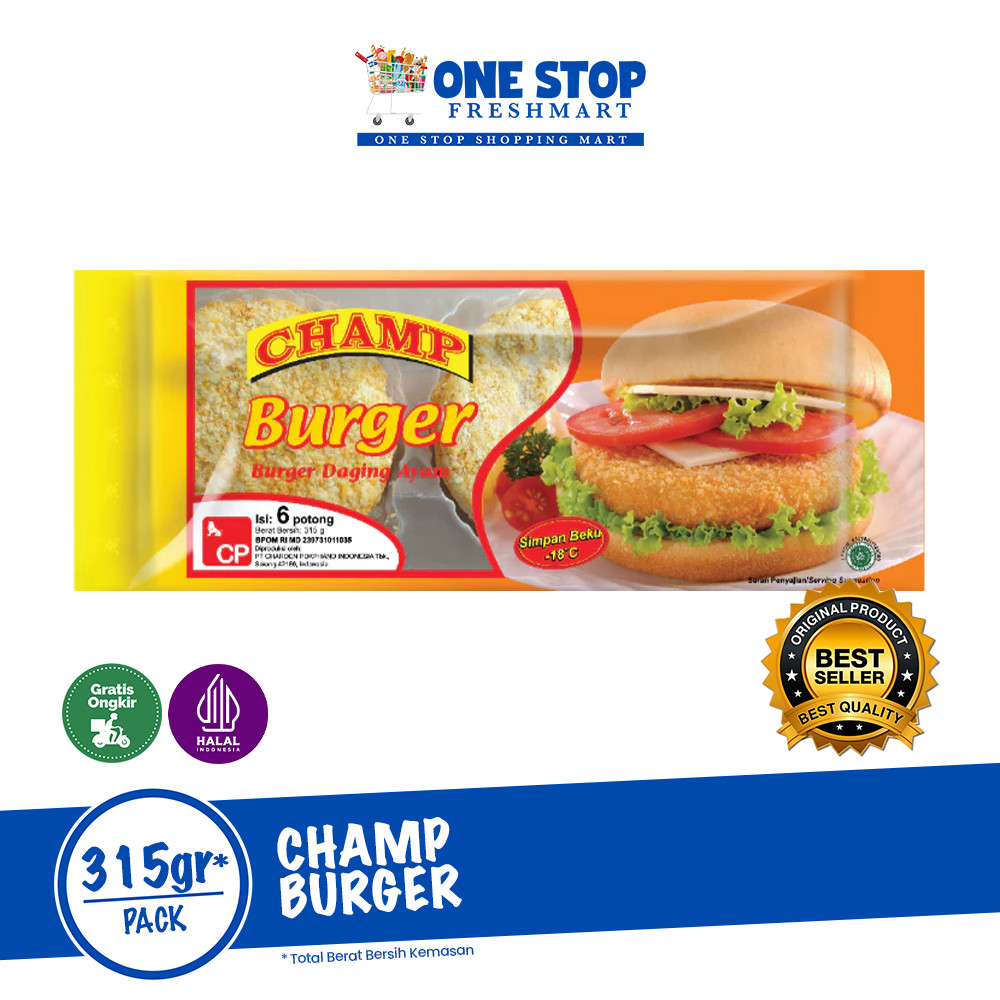 

CHAMP BURGER 315GRR