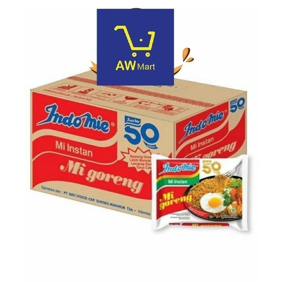 

[INSTANT] INDOMIE GORENG - 1 DUS ISI 40 PCS