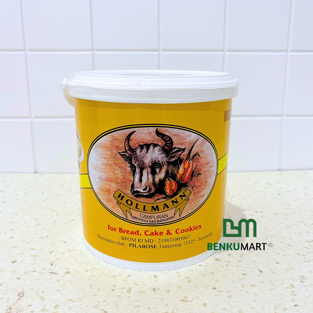 

Hollmann Butter (2,25 Kg) | Mentega Margarin Hollman | BUTTER Holman 2250 gram