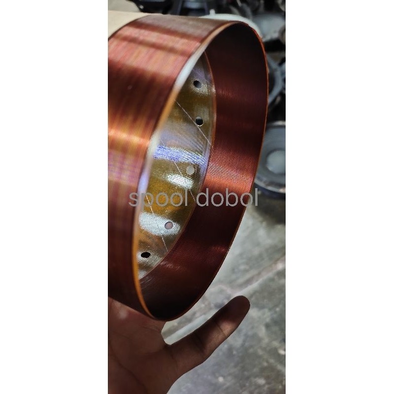 spool spul spull speaker Huper BARCLAY c18s1001 spol 5inc Fiber in-out