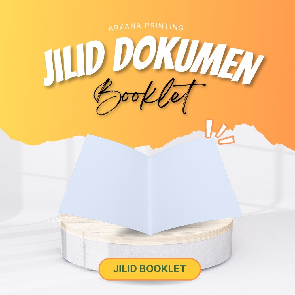 

Finishing Booklet (staples tengah)