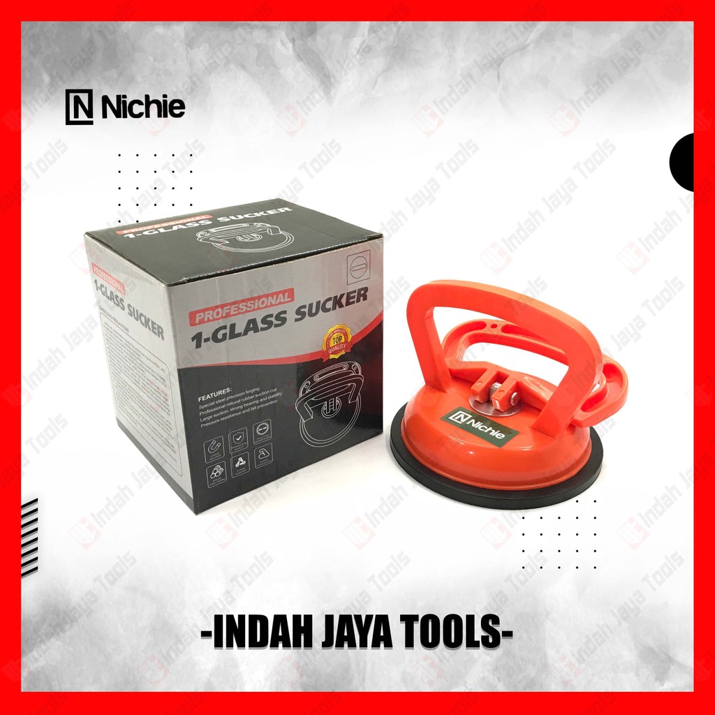 

NICHIE Kop Kaca 1 Kaki - Alat Pengangkat Glass Suction Cup Claw Granit Keramik MERK yang terkenal itu