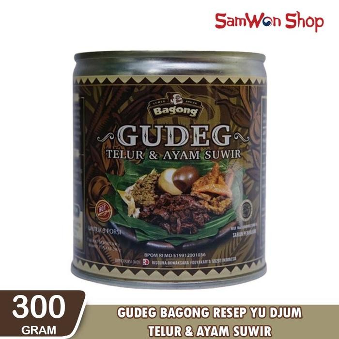 

[TERLARIS] GUDEG KALENG BAGONG RESEP YU DJUM 300 GRAM - GUDEG INSTAN SIAP SANTAP - TELUR & AYAM[TERLARIS ]