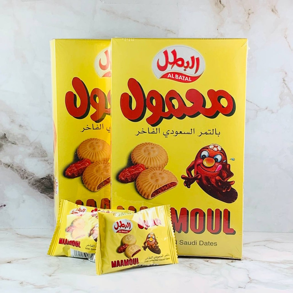 

BISKUIT KURMA MAMOUL 1PACK / BISKUIT MAAMOUL/ COOKIES KURMA OLEH OLEH HAJI DAN UMROH ORIGINAL