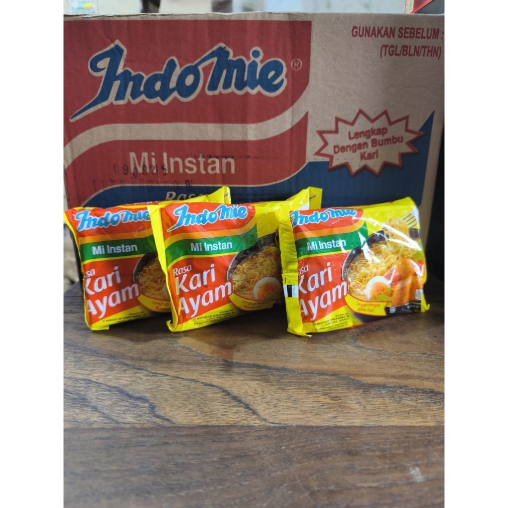 

Indomie kuah rasa kari ayam