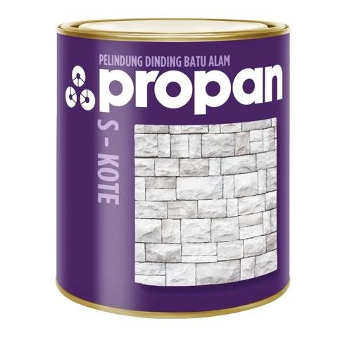 CAT BATU ALAM PROPAN STONKOTE 1 KG CLEAR GLOSS / CAT PELINDUNG BATU AL - Black Gloss