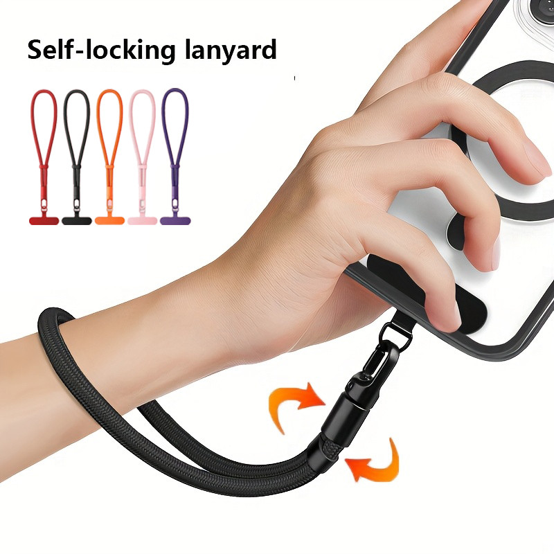 

Phone Wrist Rope Lanyard Bracelet Anti Fall Drop Hand Strap Neck Cord Band Mobile For iPhone Pro Xiaomi Samsung Cellphone Chain