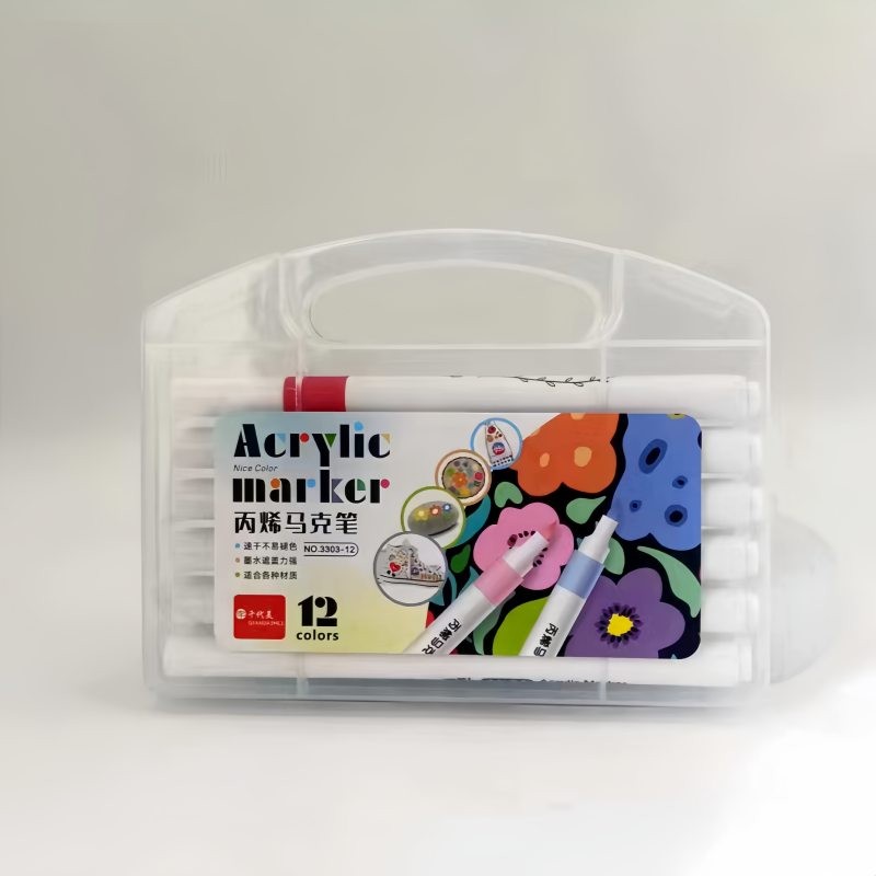

12 color /24 color /36 color /48 color soft-head acrylic marker diy Doodle pen Waterborne pen drawing pen