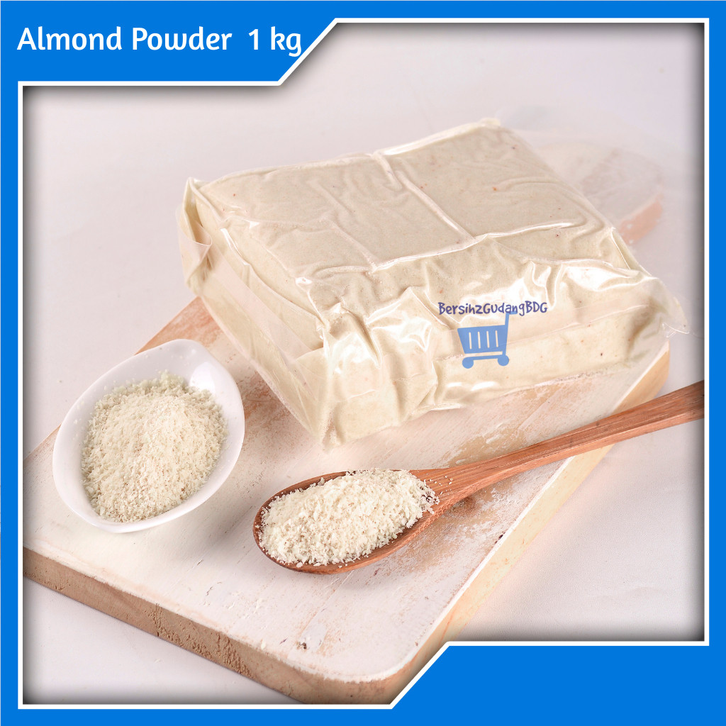 

Tepung Almond / Almond Powder / Almond Flour / Bubuk Extra Fine Raw 1 kg