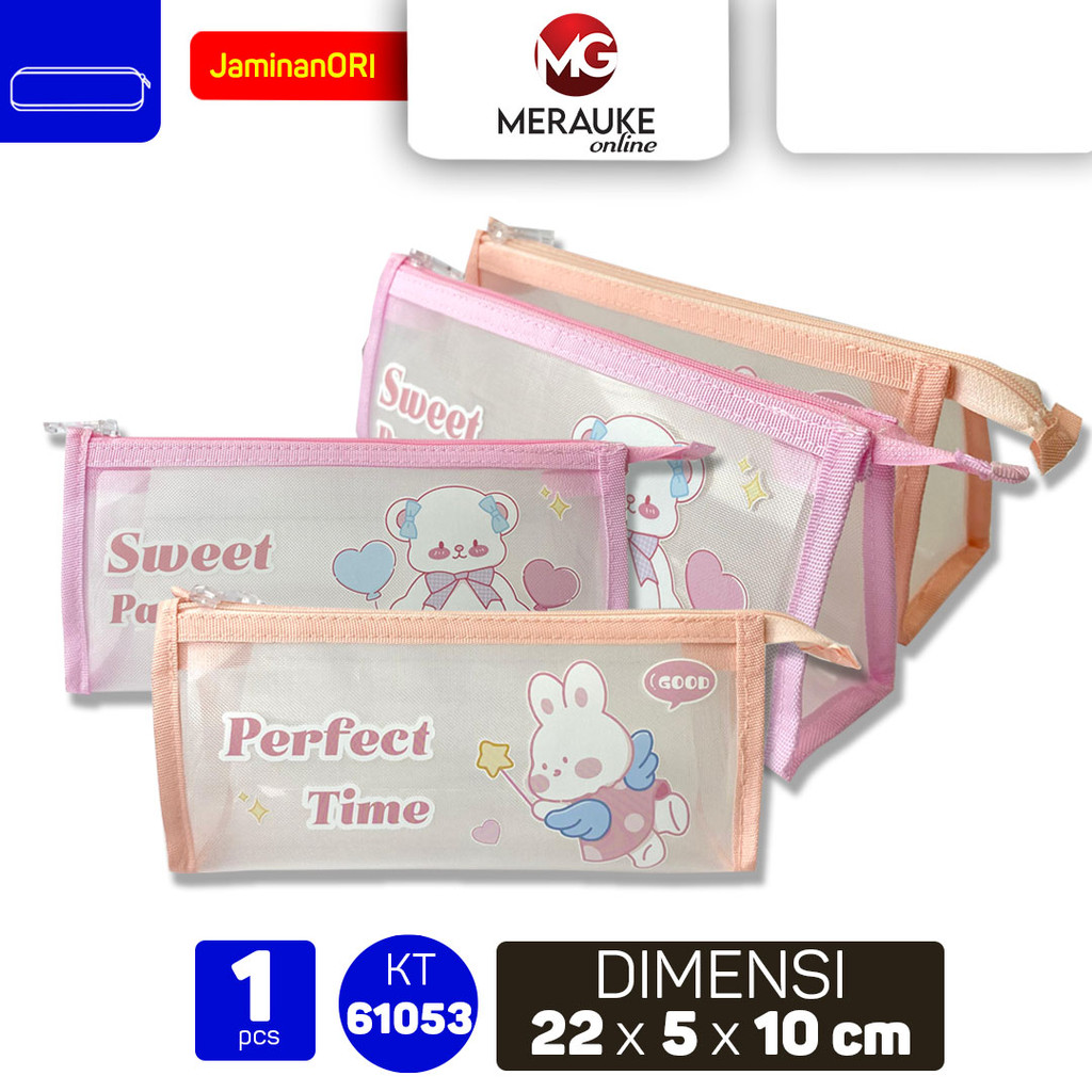 

KINHSHION Tempat Pensil Jaring Pencil Case Jala KT 61053