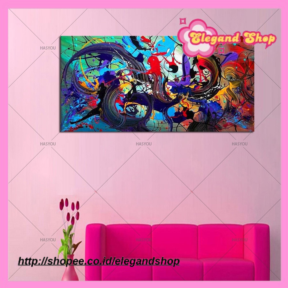 

Large Hand painted Modern Abstract canvas Oil Paintings Abstract Oil Painting picture Living Room home Decoration wall pain