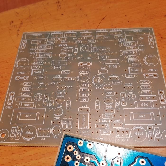 Part PCB Power Amplifier AXL Mono Bahan fiber