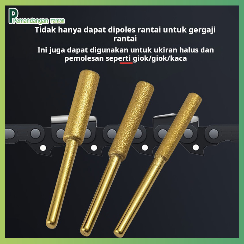 Kikir rantai gergaji mesin, mesin pengasah gergaji mesin listrik, kepala pengasah berlian, pengasah 
