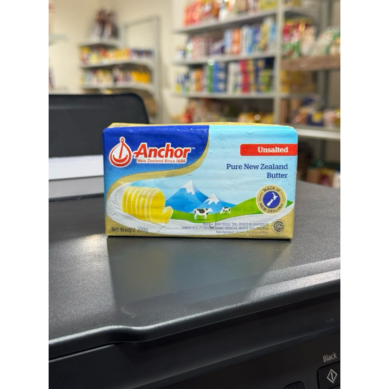

ANCHOR UNSALTED BUTTER 200GR - INSTANT ONLY