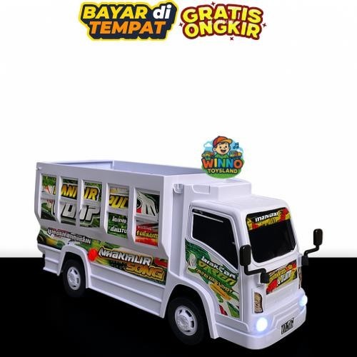 WINNO TOYSLAND Miniatur Truk Oleng Bisa Goyang Termurah dan Original Mainan anak Aman dan Free BPA A