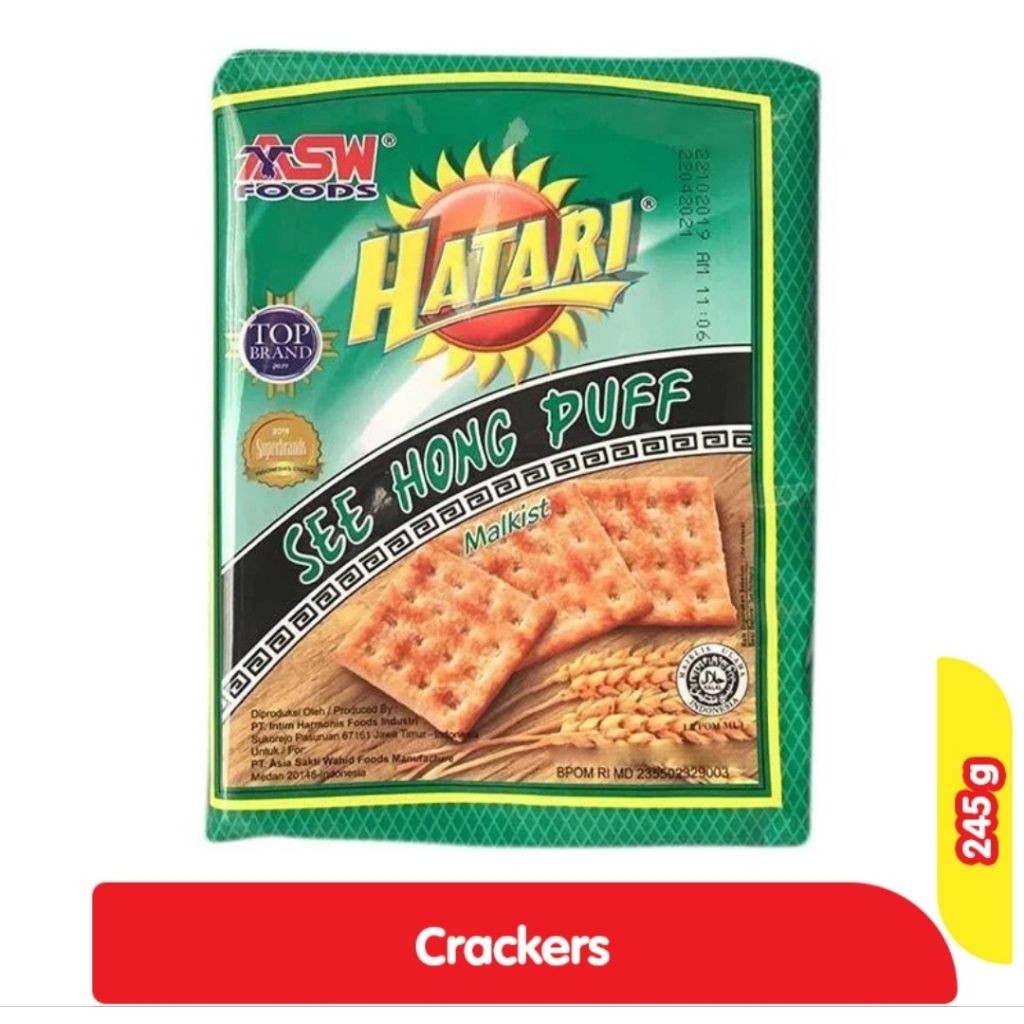 

Hatari See Hong Puff Malkist Crackers 245 g