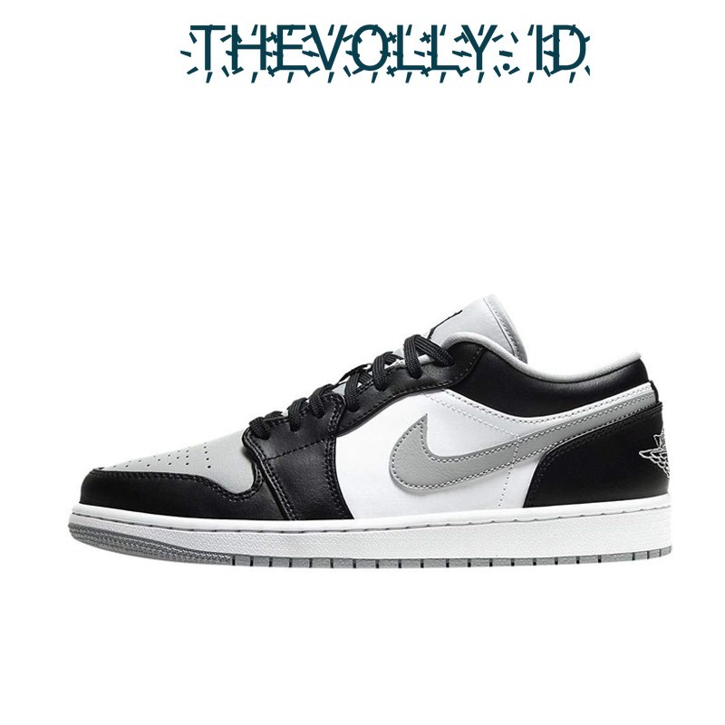 Sepatu Nike Air Jordan 1 Low Light Smoke Grey BNIB Original / Sneakers Pria