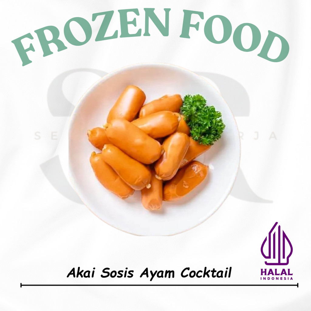 

Akai Sosis Ayam Cocktail Isi 66 pcs 1 Kg Tangerang