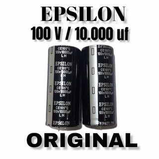 NEW PRODUK Elco Capacitor EPSILON 100v 10000uf / Elko Kapasitor Original isi full TERLARIS