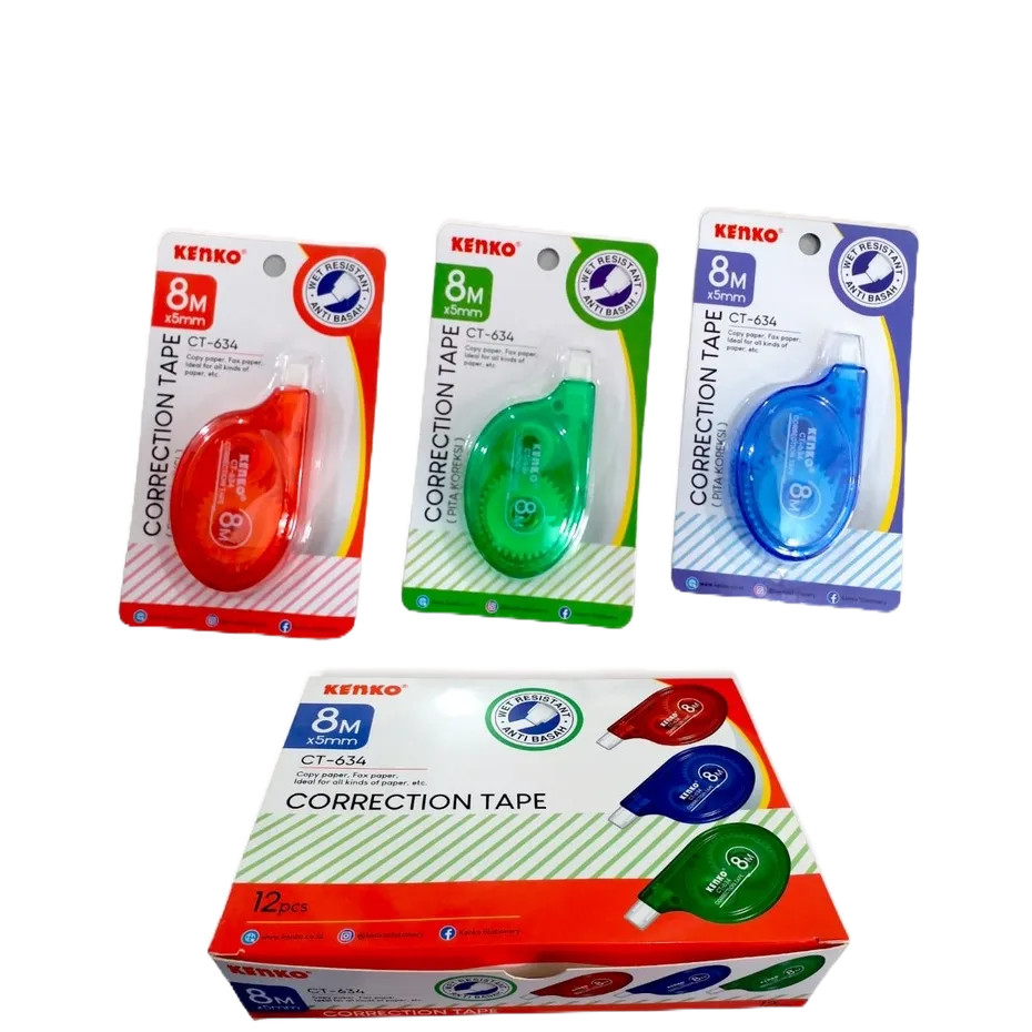 

[SDW] pekanbaru/TIP EX ROLL/CORRECTION TAPE KENKO