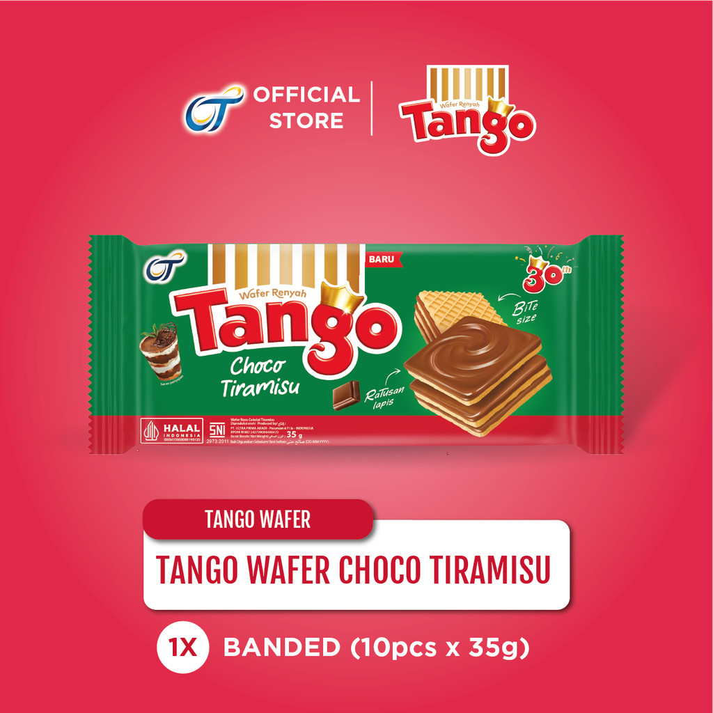 

Tango Wafer Choco Tiramisu- 35 Gr [10 Pcs x 35gr]