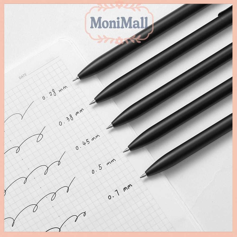 

Kaco Pulpen Gel Quick Dry Black Ink 0.28/0.38/0.45/0.5/0.7mm Nib 5 PCS - K1063