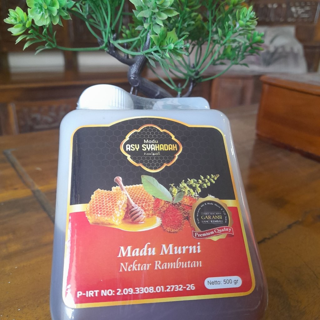 

Madu Murni Asy Syahadah Full Nektar 500g Rambutan Jaminan 100% Asli Gak Murni Uang Kembali