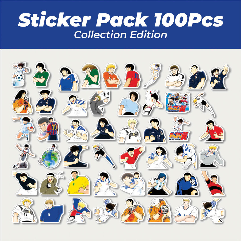 

Hot Stiker Anime Series Tsubasa Character Mix Lucu Anti Air Stikers Berperekat Waterproof Sticker Decal Buat Motor Helm Buku Journal Koper Casing HP Laptop Botol Minum