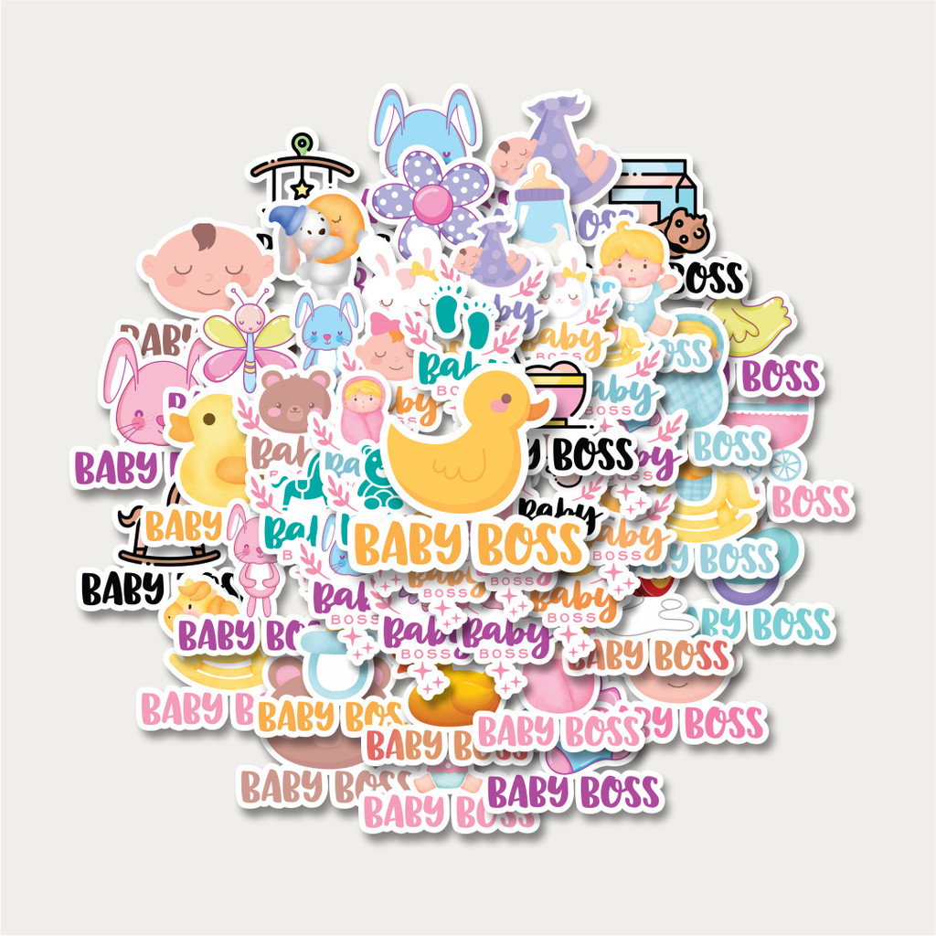 

Sticker Pack Stiker Aesthetic Series Baby Boss | Sticker TUMBLR | Stiker LAPTOP KOPER HELM