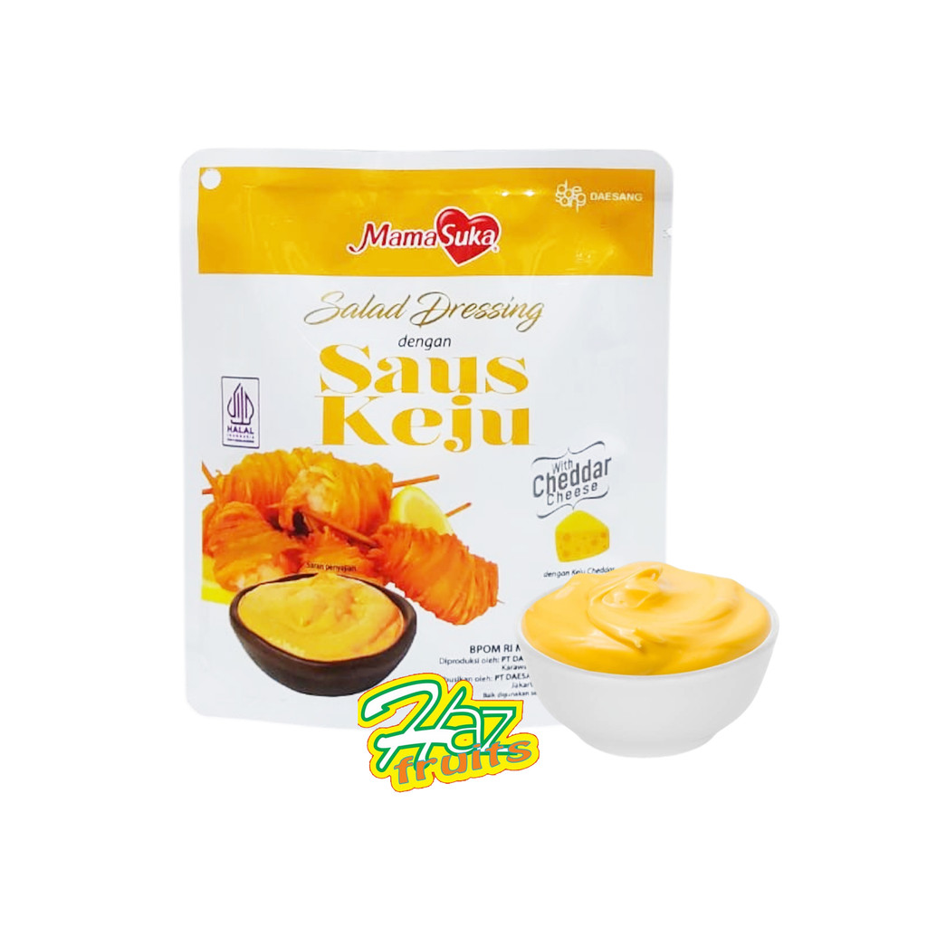 

Mamasuka Salad Dressing Mayonais Saus Keju 100 Gram