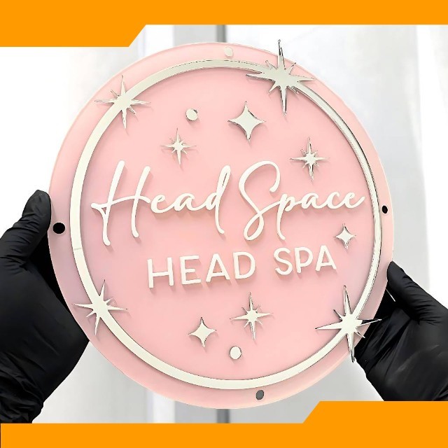 CUSTOM PAPAN LOGO BISNIS AKRILIK/ PAPAN LOGO USAHA/ PAPAN LOGO PERUSAHAAN