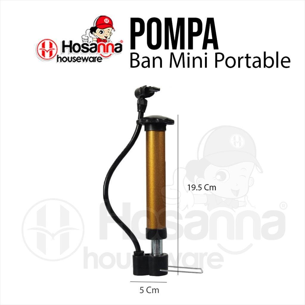 Pompa BAN MINI  / Pompa  Ban Mini Portable / Pompa Angin Manual