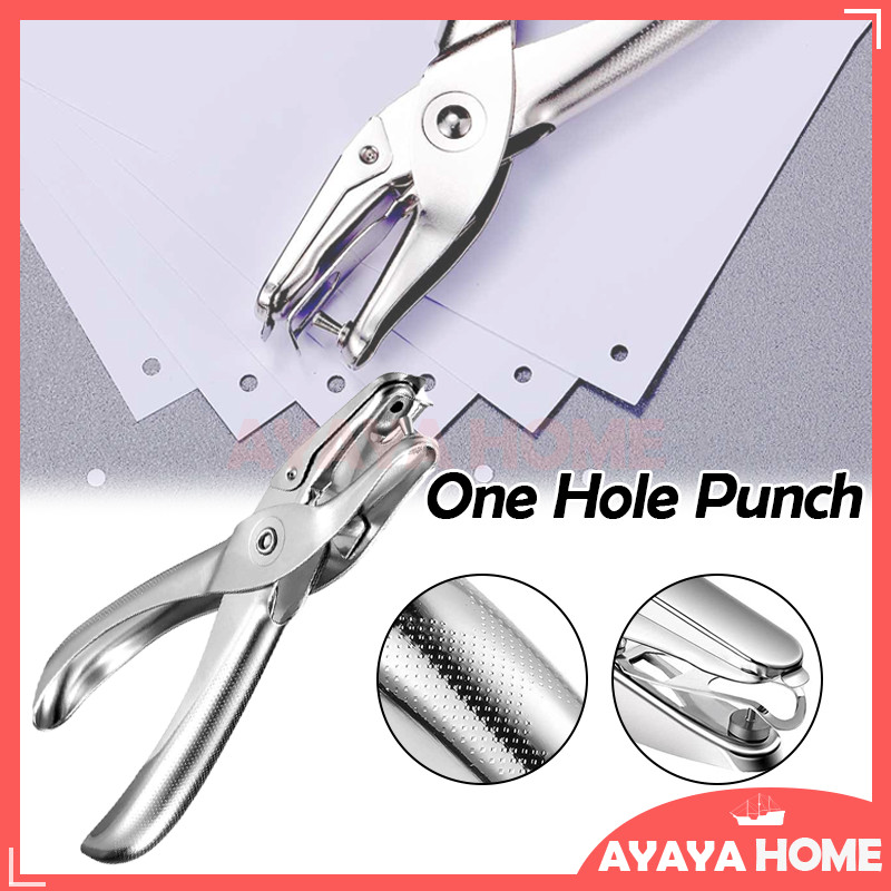

One Hole Tag Punch/Ticket Puncher Circle Metal Single Hand/3 MM