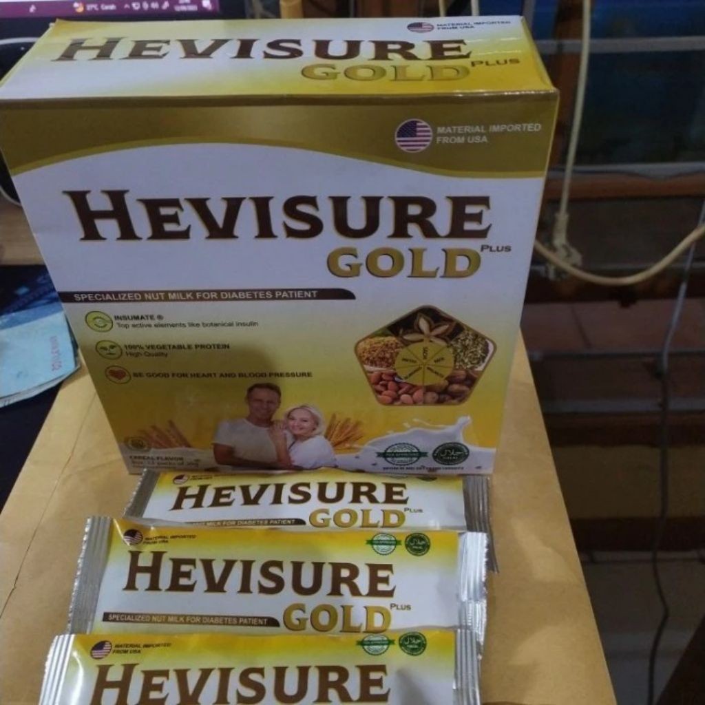 

HEVISURE GOLD MILK SUSU OBAT DIABETES KENCING MANIS KADAR GULA RENDAH
