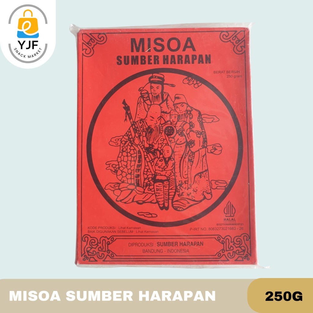 

Misoa Sumber Harapan Bandung / Mi kering / Mee Soa / Kemasan 250gr