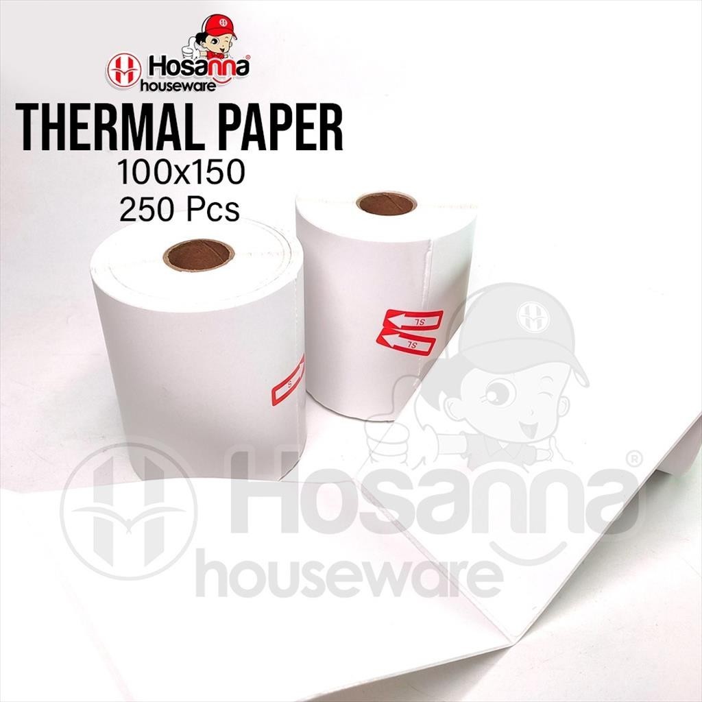 

♚Kertas Thermal Uk.100x150 MM Isi 250 lembar♚