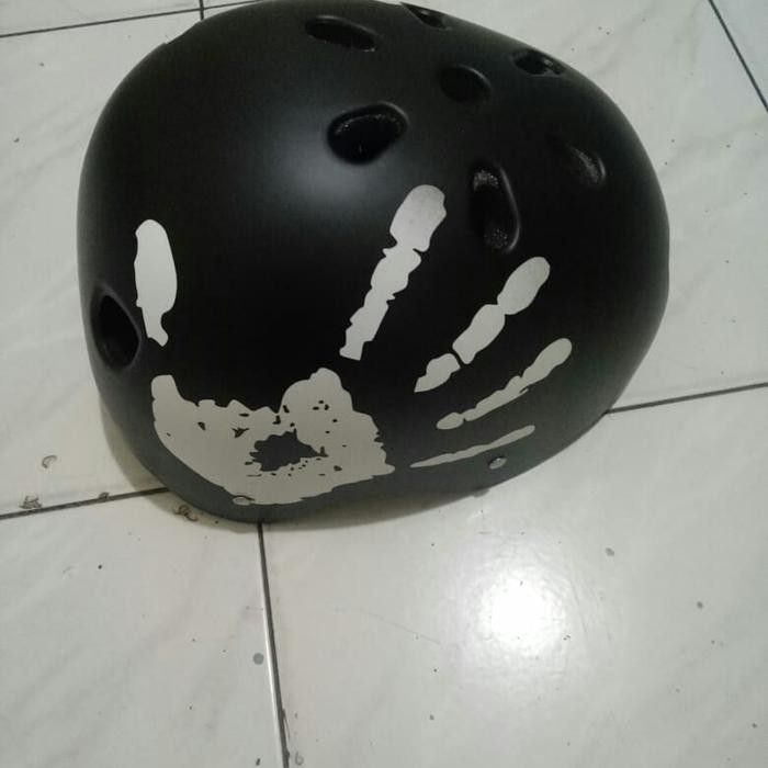 HELM SEPEDA DEWASA MOTIF JARI 5 UKURAN XXL DAN XL
