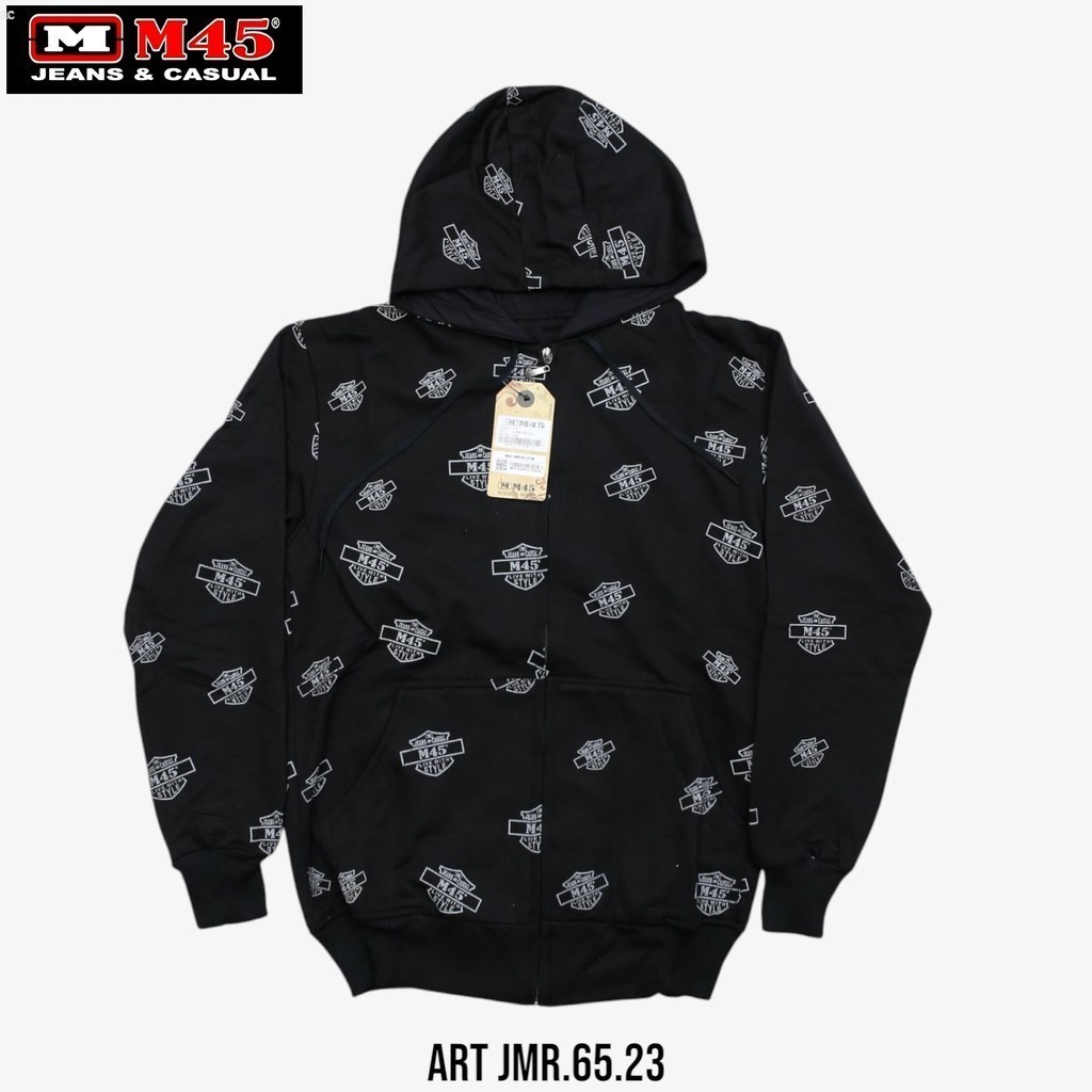 Jaket Sweeter Pria Jemper Cowok - JMR.65.23 Brand M45 Original