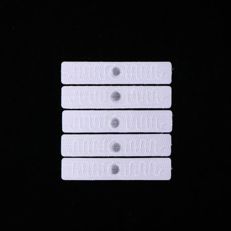 

5/10Pcs High Temperature UHF Sew Soft Textile Silicone Non-Woven Label Laundry Tag RFID Laundry Tag PPS Electronic Label
