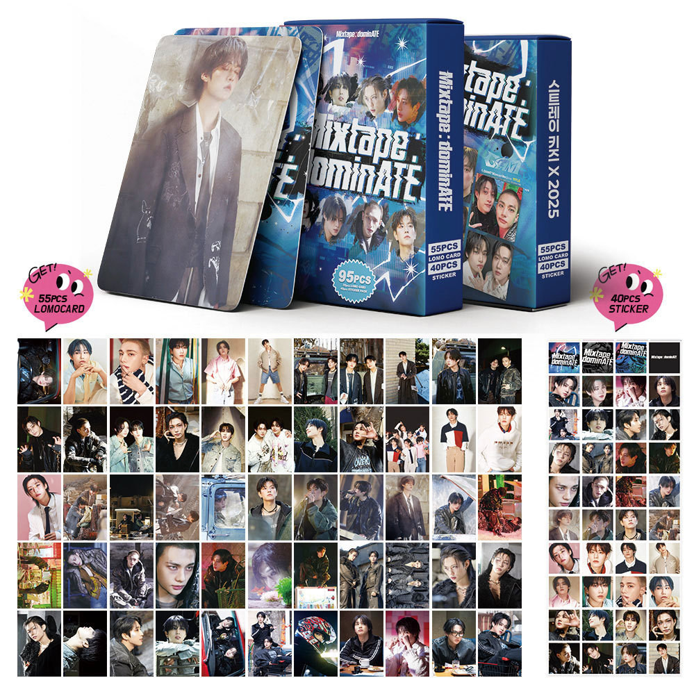 

95pcs/Set KPOP Stray New Album Photocards Collection Lomo Cards High Quality Print Photo Cards Fan Gift