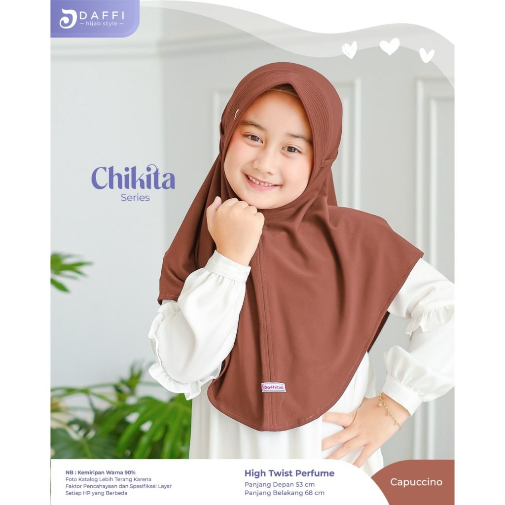 DAFFI HIJAB - CHIKITA BERGO ANAK KIDS DAFFI