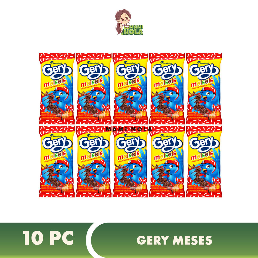 

Gery Meses Coklat Kemasan Renceng Isi 10 pc