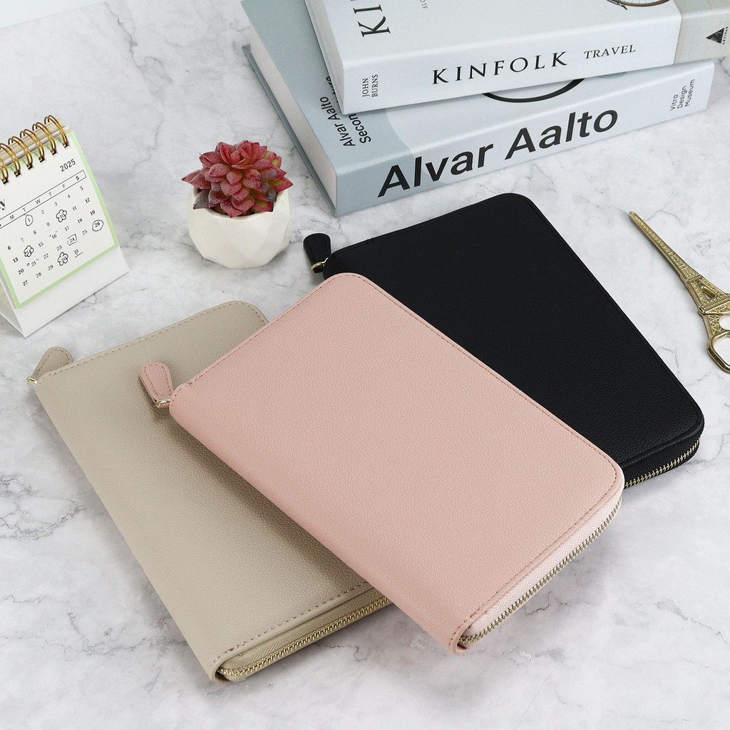 

A6 Pink Cash Budget Envelope Wallet System Envelopes Binder Note For Budgeting And Saving Money Only Cover