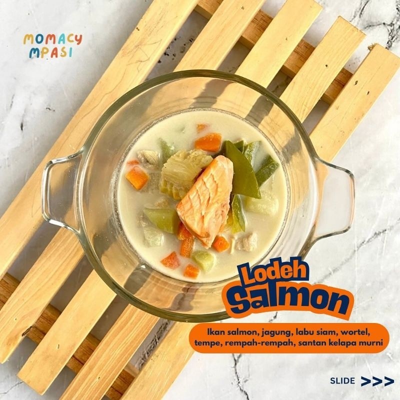 

Lodeh Ikan Salmon - Momacy - Adwa Organic